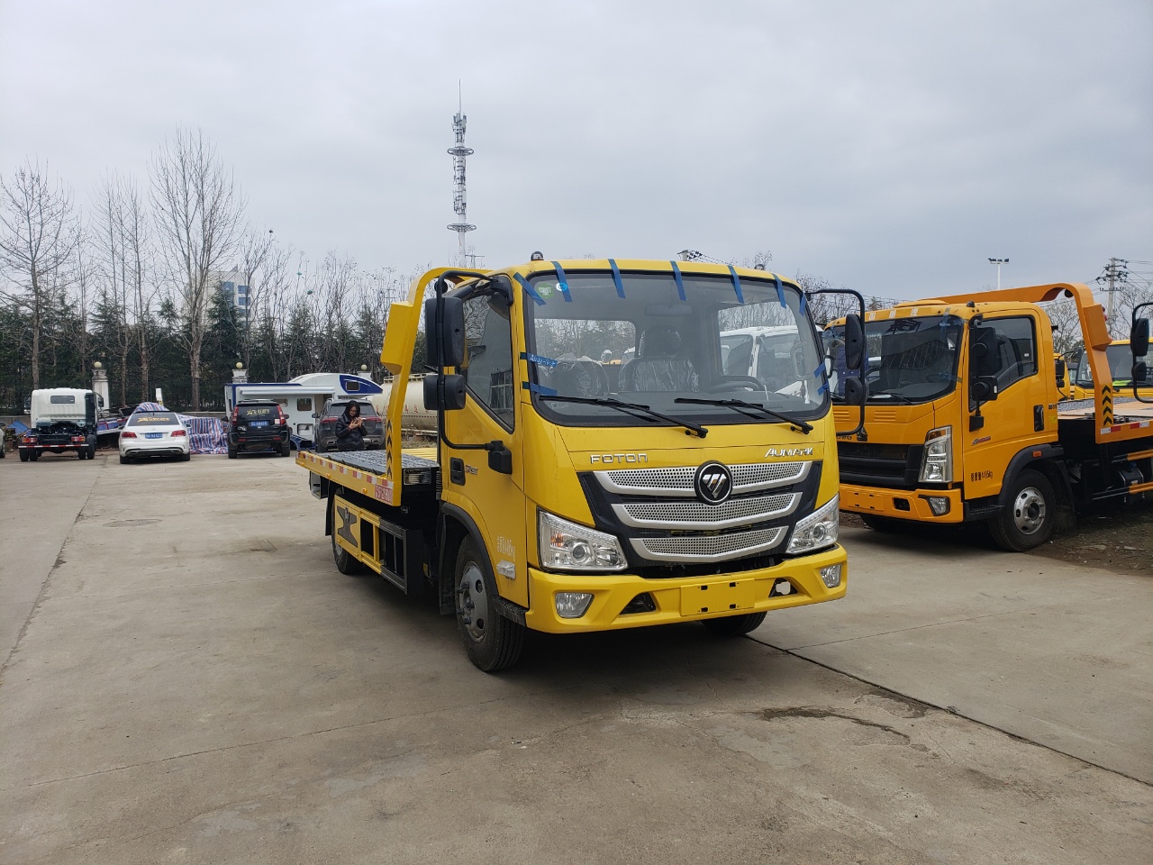 國六藍牌歐馬可清障車(chē)