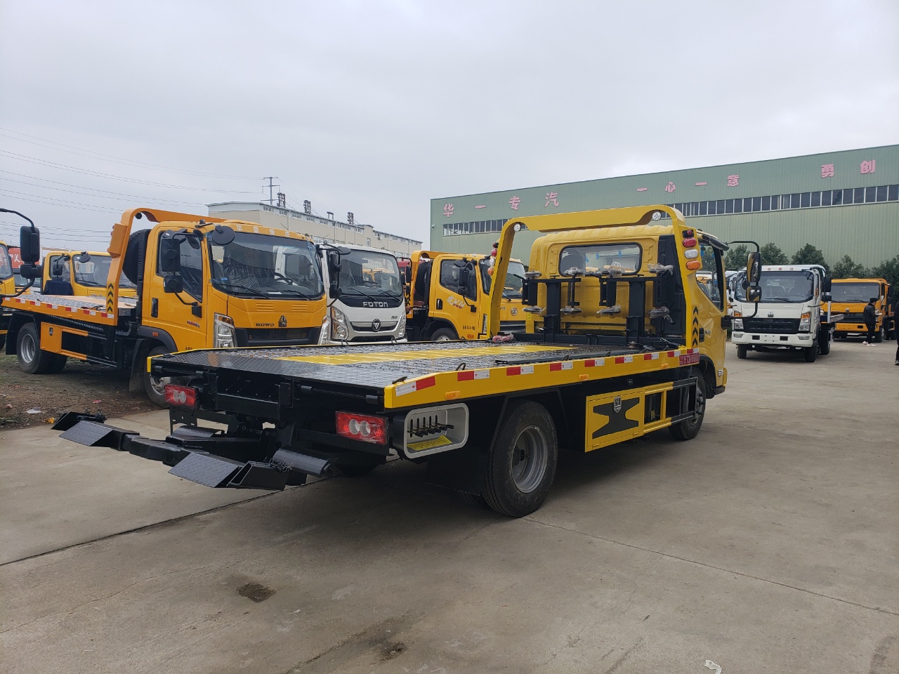 國六藍牌歐馬可清障車(chē)