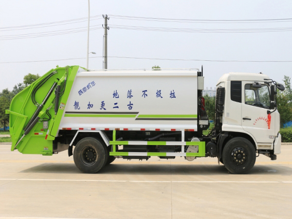 國六東風(fēng)天錦 14方 壓縮垃圾車(chē)