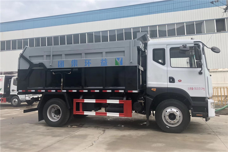 國六東風(fēng)D9 15方對接垃圾車(chē)