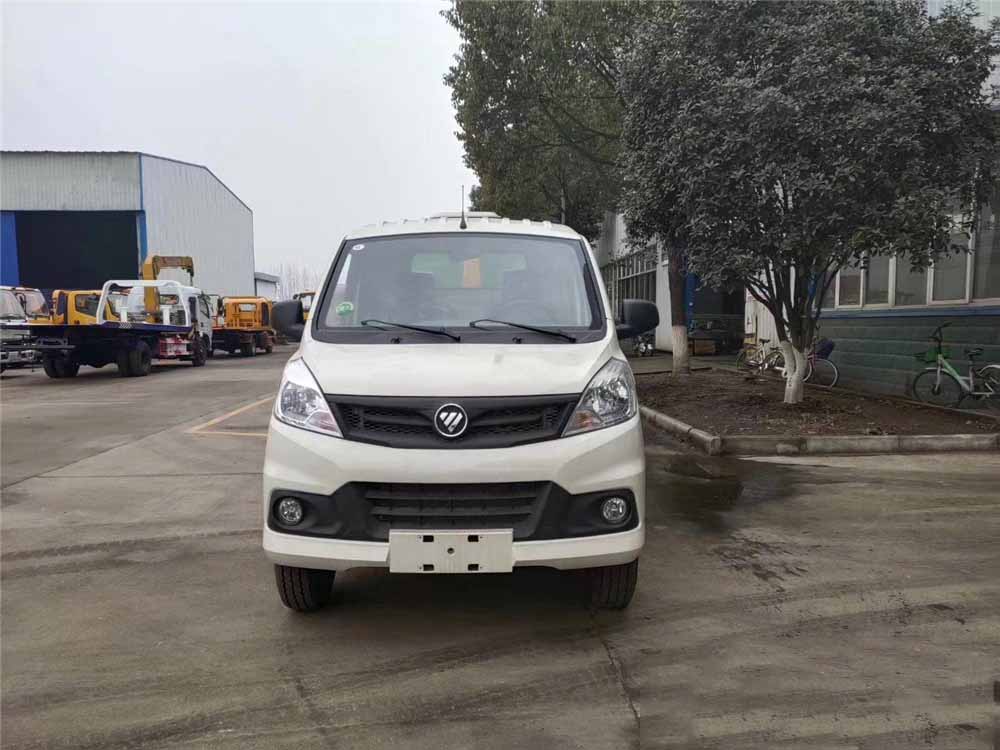 國六3方 藍牌福田祥菱 勾臂垃圾車(chē)