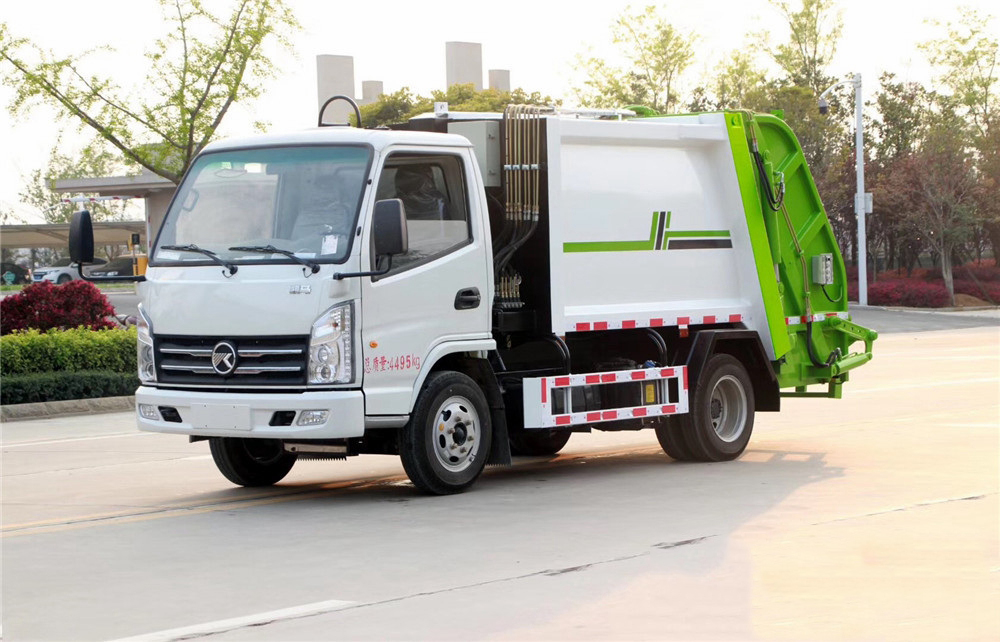 國六4立方 藍牌凱馬 壓縮垃圾車(chē)