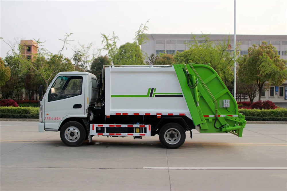 國六4立方 藍牌凱馬 壓縮垃圾車(chē)