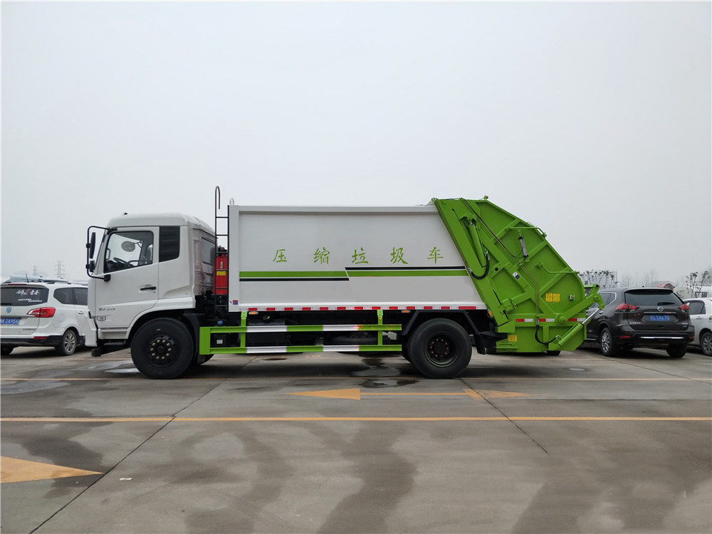 國六14立方東風(fēng)天錦 壓縮垃圾車(chē)