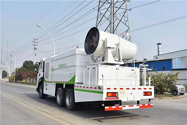 東風(fēng)天龍16噸方罐多功能抑塵車(chē)國六