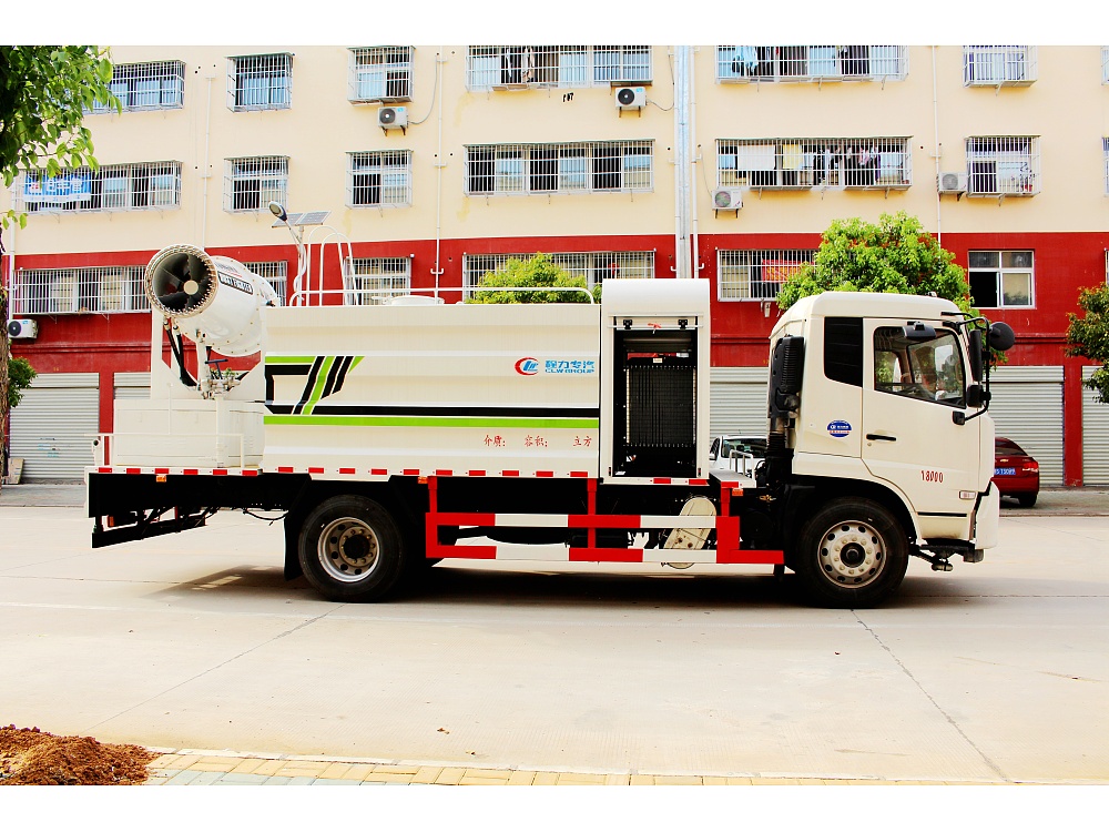 東風(fēng)天錦多功能霧炮車(chē)國六11.3立方/50-100米霧炮