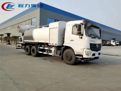 國六16方東風(fēng)專(zhuān)底后雙橋 抑塵車(chē)60-120米