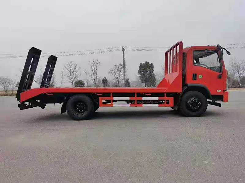 國六東風(fēng)福瑞卡單橋平板運輸車(chē)