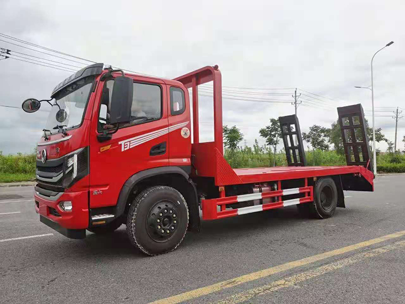 國六東風(fēng)華神T3單橋平板運輸車(chē)