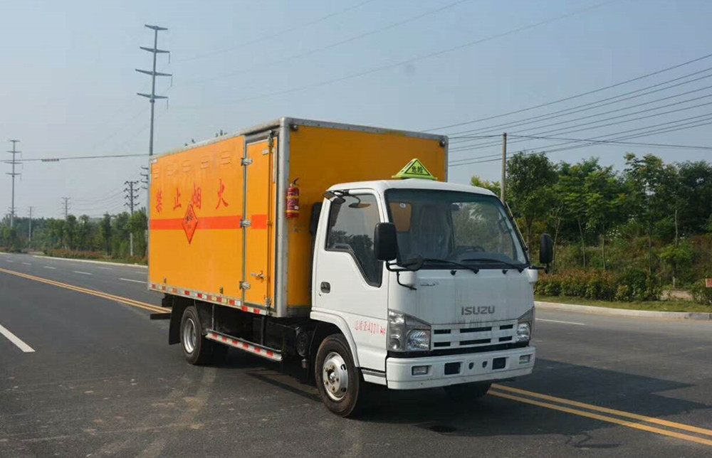 慶鈴五十鈴4米1（藍牌）爆破器材車(chē)