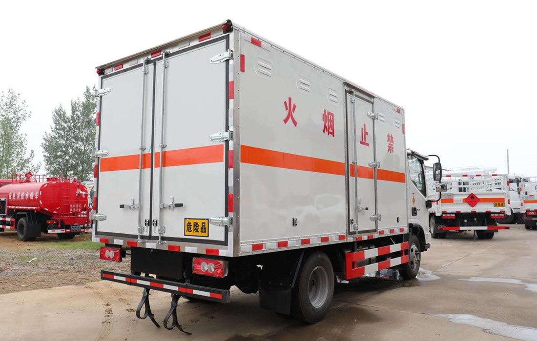 歐馬可國六藍牌氣體廂式運輸車(chē)