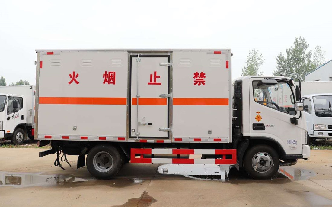 歐馬可國六藍牌氣體廂式運輸車(chē)