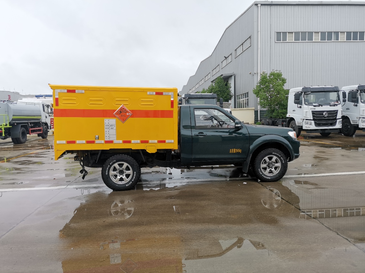 國六皮卡四驅民爆器材運輸車(chē)