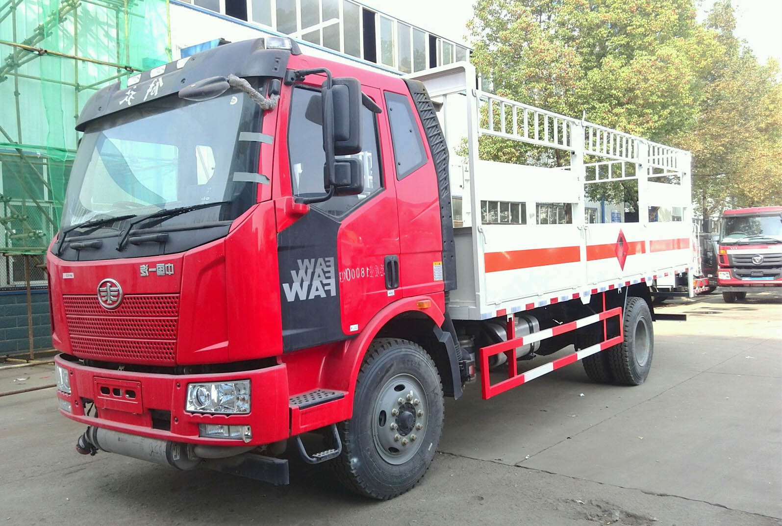 解放J6L氣瓶運輸車(chē)