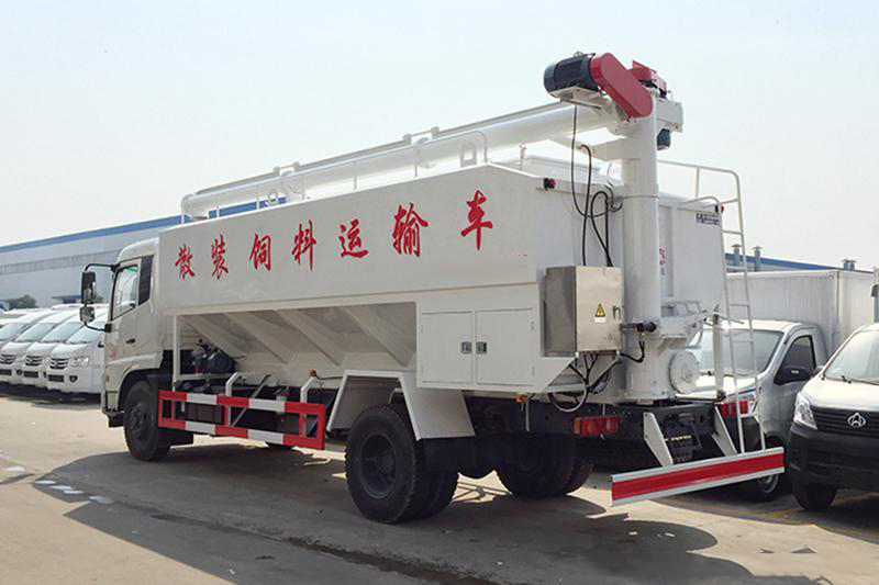 東風(fēng)天錦散裝飼料運輸車(chē)