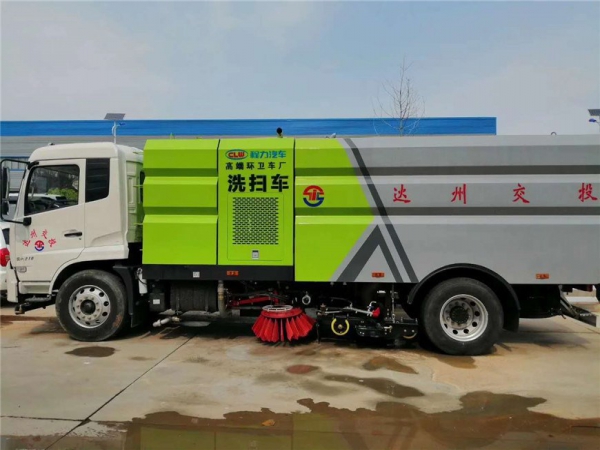 國六東風(fēng)天錦洗掃車(chē)