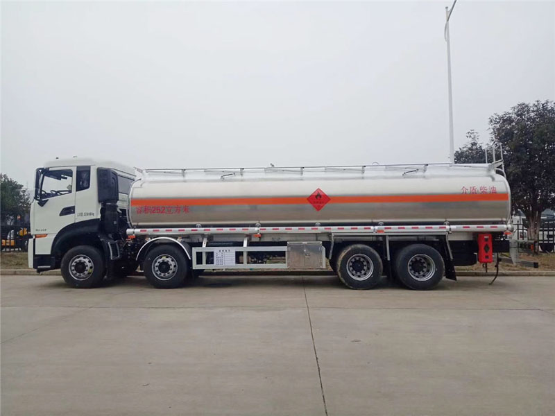國六東風(fēng)天龍前四后八29.7方350馬力鋁合金運油車(chē)20噸不超載