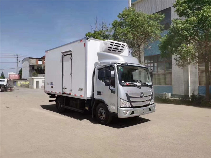 國六 福田歐馬可156馬力藍牌冷藏車(chē)