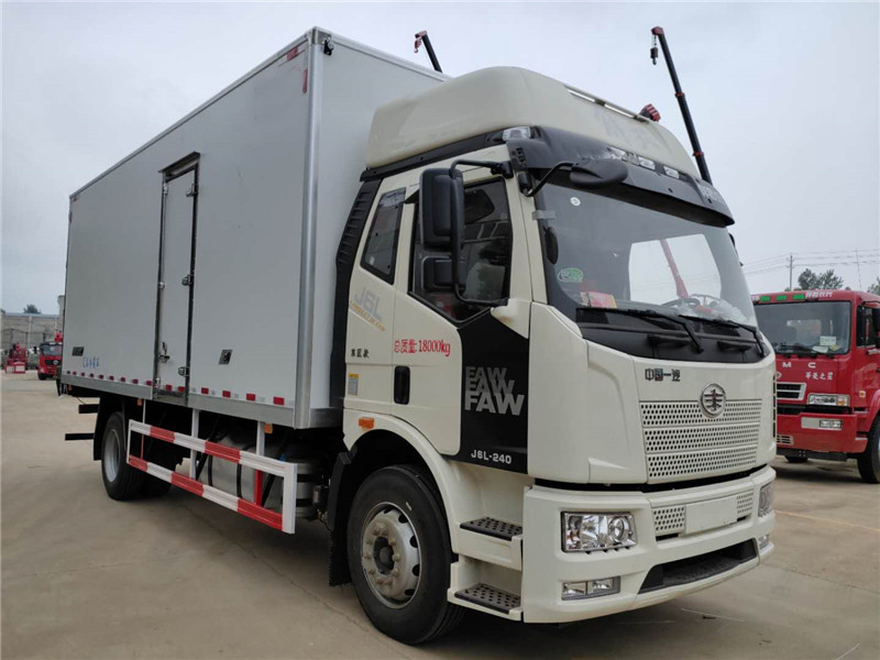 國六 解放J6L高頂雙臥6.8米冷藏車(chē)